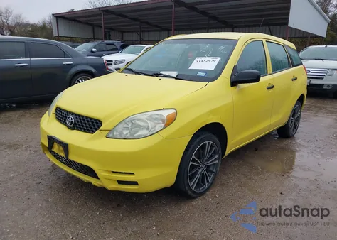 2004 Toyota Matrix Standard z USA, uszkodzony, nr VIN 2T1KR32E64C197860